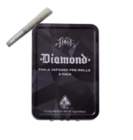 3-PACK INFUZED DIAMOND PRE-ROLL - HEAVY HITTERS