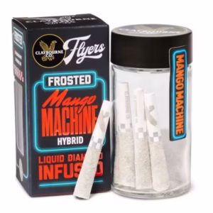 Mango Machine (2.5g) – THCa Frosted Flyers Pre-Rolls