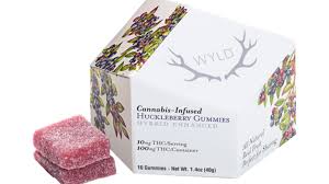 Huckleberry-Hybrid Enhanced Gummies | 100mg-WYLD