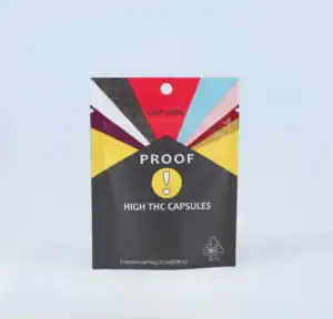 High THC Capsules (5pk)-Proof